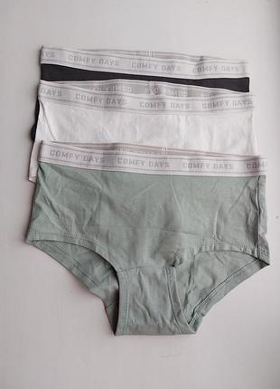 Набір 3шт трусики хіпстери h&m розмір 146/152