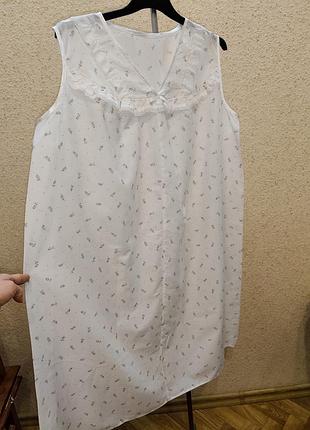 Ночная рубашка 4-5xl хлопок
