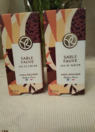 Парфумована вода yves rocher sable fauve 30 мл унісекс