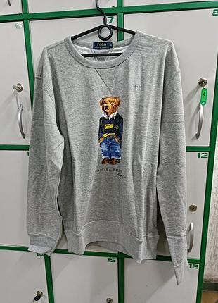 Свитшот с флисовой изнанкой polo ralph lauren