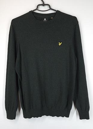 Джемпер lyle & scott смарагдовий розмір l