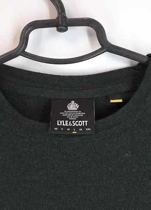 Джемпер lyle & scott смарагдовий розмір l 5