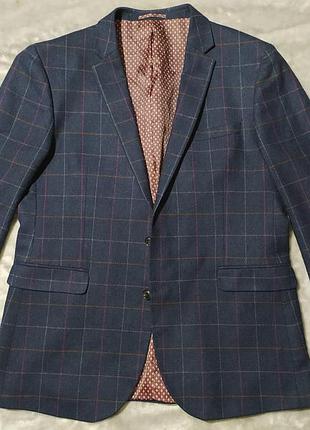 John lewis (44r, xxl) moon wool blazer jacket пиджак