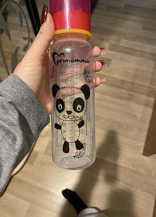 Пляшечка для годування primamma з малюнком панди