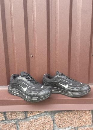 Чоловічі термо кросівки nike air max ti 2006 black мужские термо кросовки найк аир макс чёрные