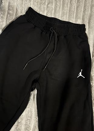 Спортивні штани чоловічі jordan джогери чорні