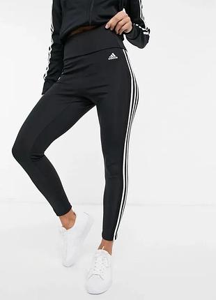 Чорні спортивні лосини adidas