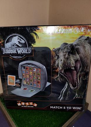 Новая настольная игра jurassic world top trumps match (мир юрского периода)