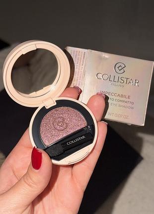Тіні для повік collistar impeccabile ombretto compatto шимерні компактні з аплікатором