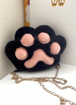 Сумка лапка хутряна мехова