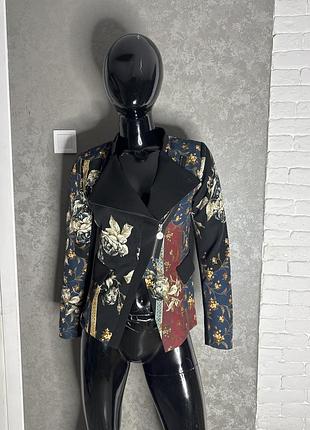 Піджак косуха у квітковий принт james lakeland