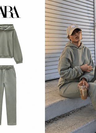 Штани спортивні на флісі zara
