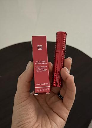Туш для вій givenchy volume disturbia об'ємна та підкручувальна 4 г