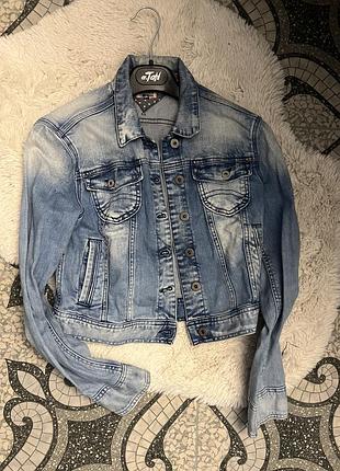 Оригінальна джинсовка hilfiger denim / tommy hilfiger (розмір xs)