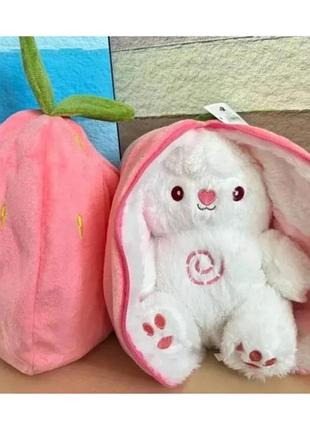 Мягкая интерактивная игрушка в виде зайчика, имитирующая дыхание