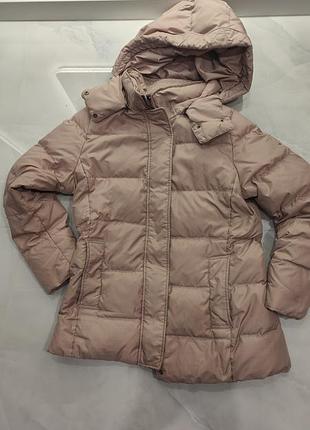 Куртка-пуховик tommy hilfiger бежева xl