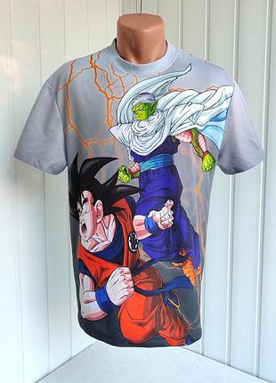Футболка з аніме принтом dragon ball z. розмір xs. унісекс.