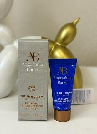 Поживний крем для обличчя  augustinus bader the rich cream