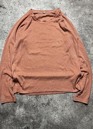 Жіночий легкий мікрофдісовий лонгслів uniqlo