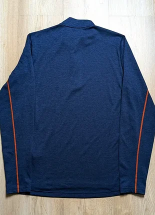 Термокофта montane dart zip neck трекінгова, синя, m 2