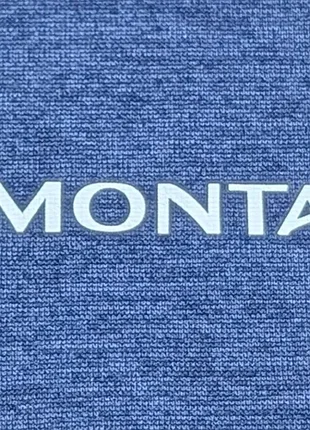 Термокофта montane dart zip neck трекінгова, синя, m 4