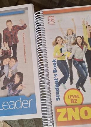 Підручники mm publications zno leader b1 та b2 student's book