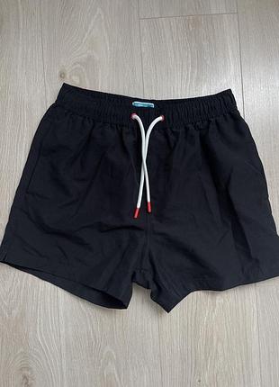 Чоловічі плавальні шорти next swimwear (розмір s, short leg) — чорні