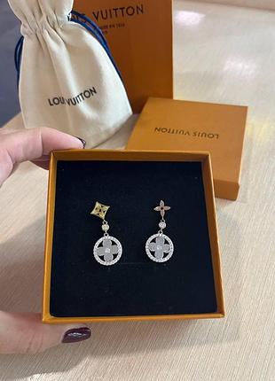 Серьги louis vuitton с позолотой – элегантность и стиль в каждой детали | цирконы
