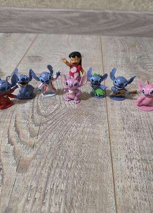Коллекционные фигурки «лил и сточ» (disney lilo &amp; stitch) из пвх.