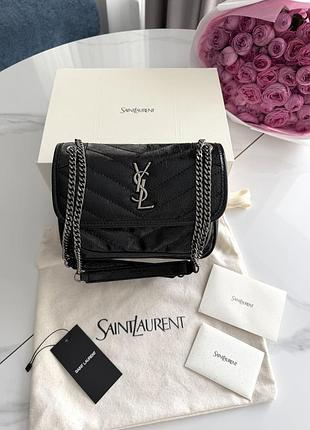 Yves saint laurent niki black silver