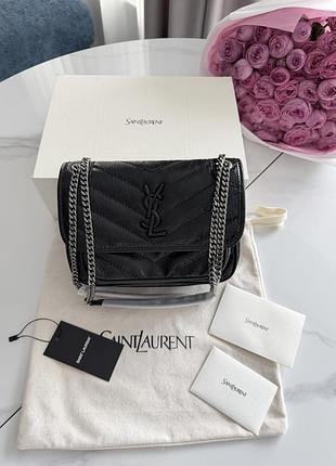 Yves saint laurent niki black silver