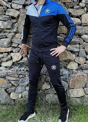 Спортивний костюм чорний adidas s-xxl