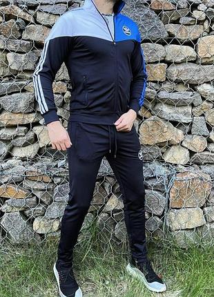 Спортивний костюм adidas чорний s-xxl для чоловіків