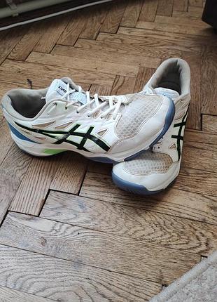 Кросівки asics білі 44,5 розмір 28,5 см