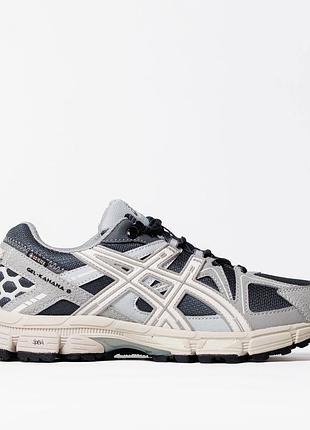 Asics gel kahana 8 gore-tex grey white blue