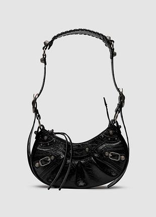 💎 balenciaga le cagole xs shoulder bag black/silver