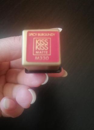 Помада guerlain kiss kiss matte2 фото