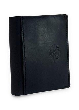 Компактная кредитница из гладкой натуральной кожи tony perotti 20924_1 (1034n nero) черный