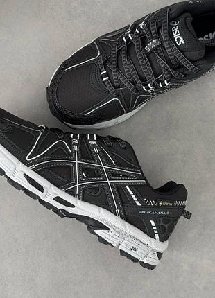 Asics gel-kahana 8 black white gore-tex 2
