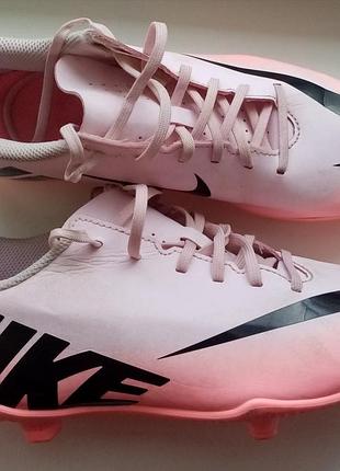 Бутсы детские nike jr mercurial vapor 15 club fg/mg dj5958-601 (оригинал)