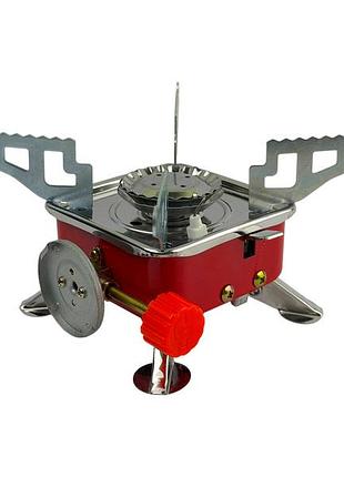 Горелка газовая туристическая kovar складная с пьезоподжигом, 2800 вт (zt-202)