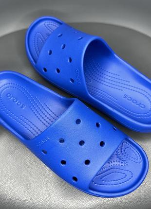 Нові шльопанці crocs classic slide v2 оригінал тапочки крокс сандалі