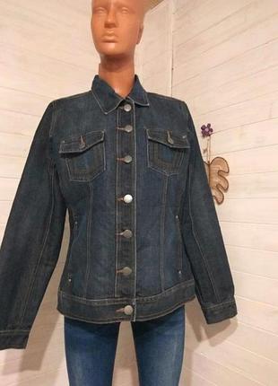 Новая джинсовая куртка tcm urban basics, размер 42 (xl) – качественный деним