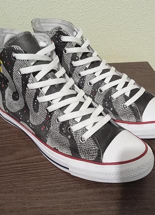 Стильные высокие кеды converse p.44-43,5(29см)