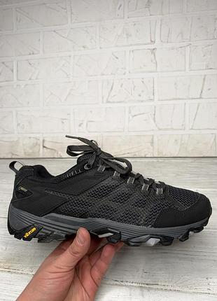 Мужские черные кроссовки  merrell moab fst 2 gore-tex