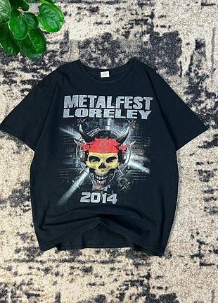 Футболка metal fest