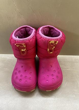 Зимові чоботи crocs c8