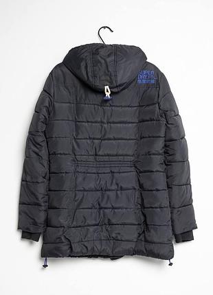Зимова куртка із капюшоном від superdry 4