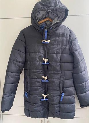 Зимова куртка із капюшоном від superdry 3