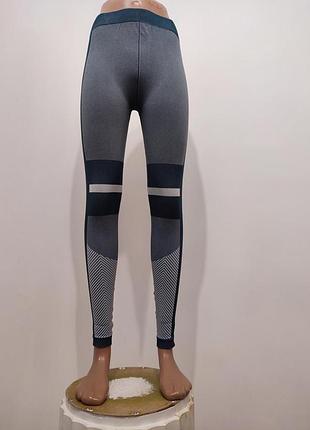 Новое женское термобелье лосины h&amp;m sport леггинсы бесшовные спортивные (размер s / 42-44)